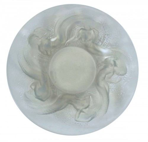 René Lalique (1860-1945) - Molded Opalescent glass &quot;Calypso&quot; bowl