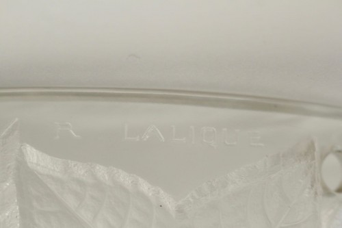 René Lalique (1860-1945) - Plafonnier vasque « Charmes » - Alexia Say