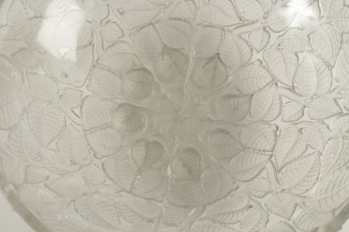 Antiquités - René Lalique (1860-1945) - Ceiling lamp &quot;Charmes&quot;