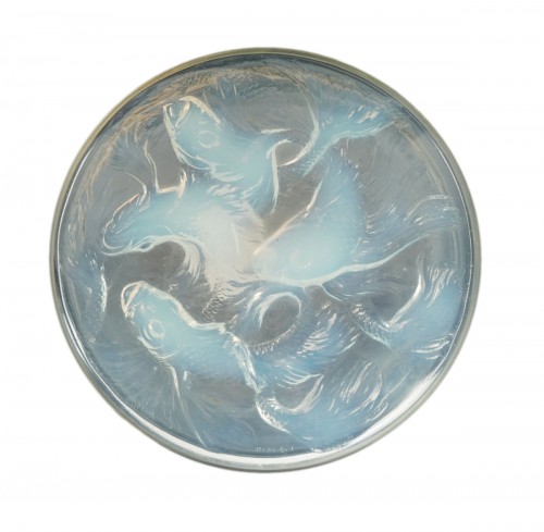 René Lalique Opalescent Box Cyprins