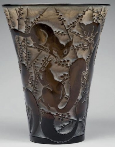 &quot;Sénart&quot; Vase - René Lalique  - 