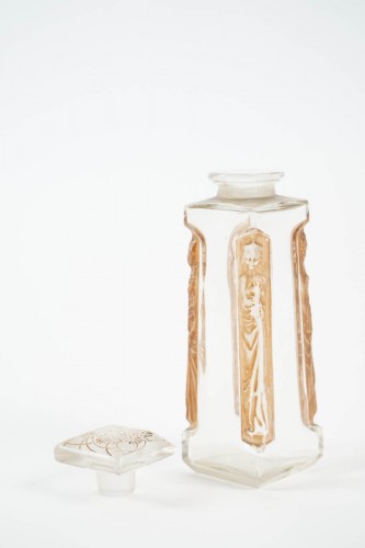Antiquités - René Lalique Flacon &quot;Ambre D&#039;Orsay&quot;