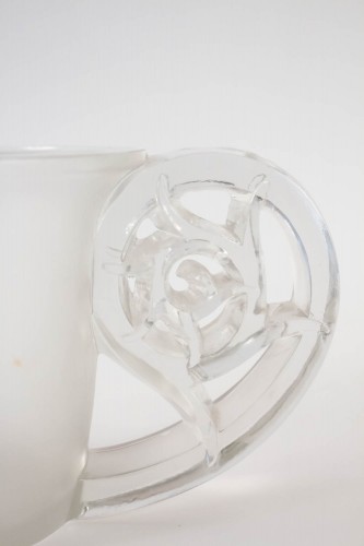 René Lalique &quot;Pierrefonds&quot; Vase - Glass & Crystal Style 