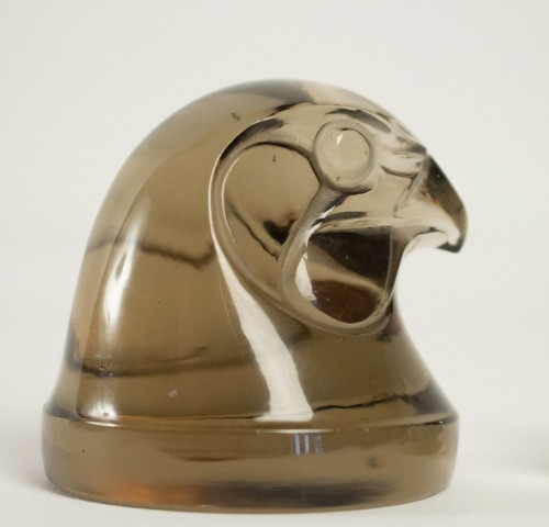 Glass & Crystal  - Rene Lalique Car Mascot &quot; Tete D&#039;Epervier &quot;