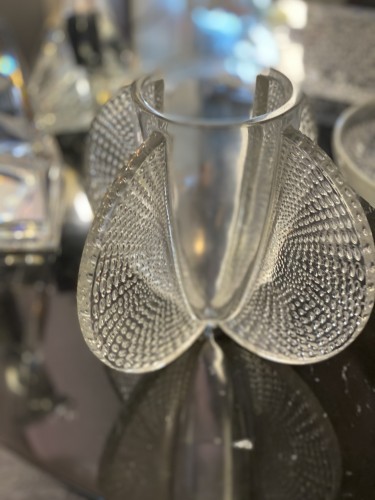 Antiquités - René lalique - Vase "ORLY "