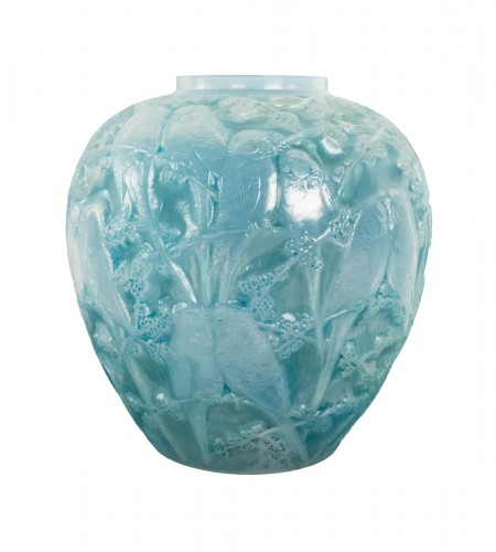 René Lalique - Vase Perruches