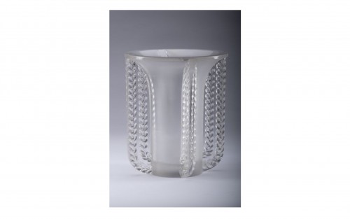 René Lalique -  Vase  Marignane - Verrerie, Cristallerie Style 