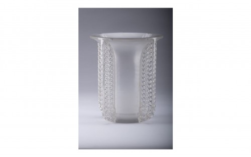 Verrerie, Cristallerie  - René Lalique -  Vase  Marignane