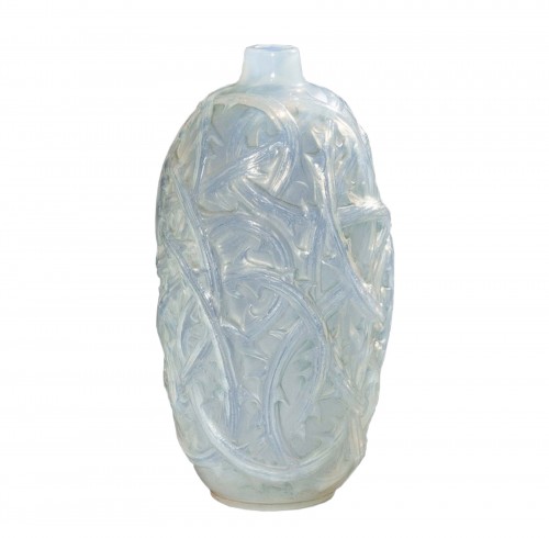 René Lalique - Vase Ronces Opalescent