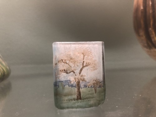 Daum - Vase Miniature Paysage "Printemps" - 