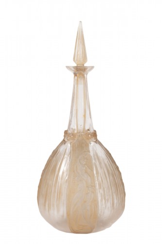 René Lalique : Carafe &quot;Sirènes et Grenouilles&quot;