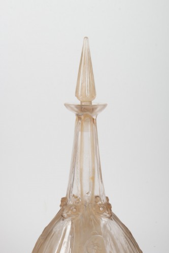 René Lalique - Carafe "Sirènes et Grenouilles" - Verrerie, Cristallerie Style 