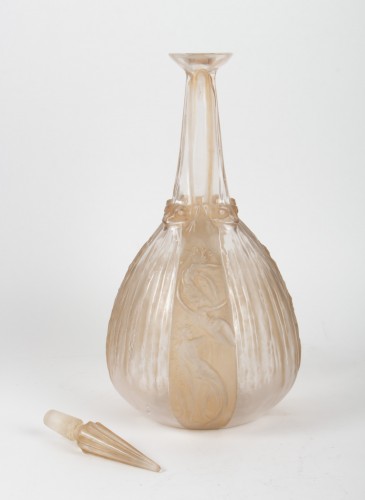 Antiquités - René Lalique - Carafe "Sirènes et Grenouilles"