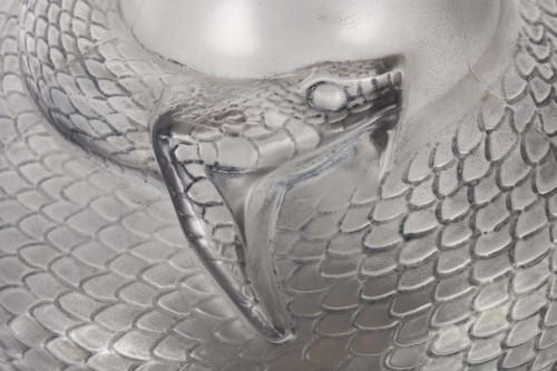 Verrerie, Cristallerie  - René Lalique - Vase "Serpent"