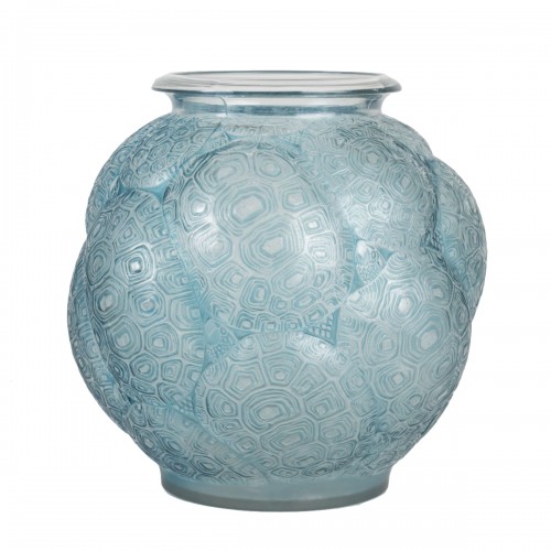 René LALIQUE : Vase &quot;Tortues&quot; 1926