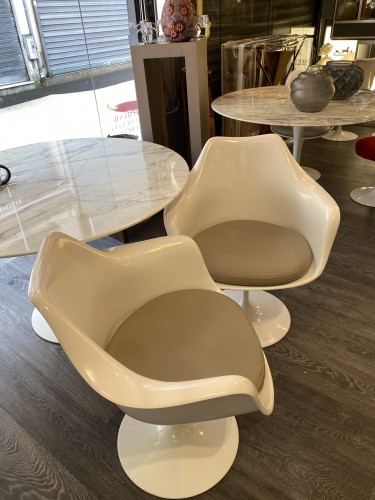 Eero Saarinen & Knoll - Paire de fauteuils "Tulip" - Alexia Say