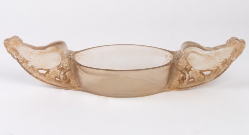 René LALIQUE - Planter &quot;Mésanges&quot; (1927) - 