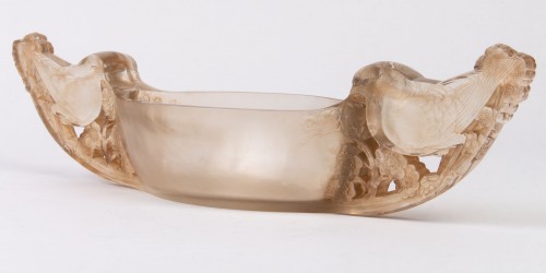  - René LALIQUE - Planter &quot;Mésanges&quot; (1927)