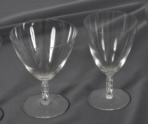 Lalique France - Large Guebwiller service - silverware & tableware Style 