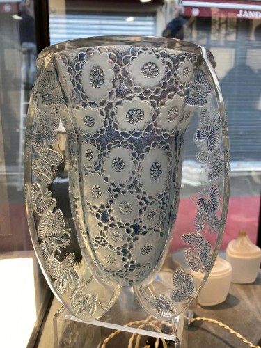 René Lalique (1860-1945) - Vase butterflyes 1936 - 