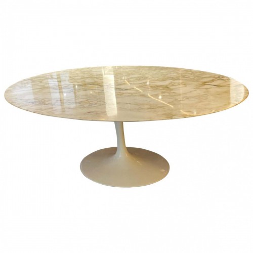 Knoll & Eero Saarinen - Table ovale "Tulipe" - Mobilier Style 
