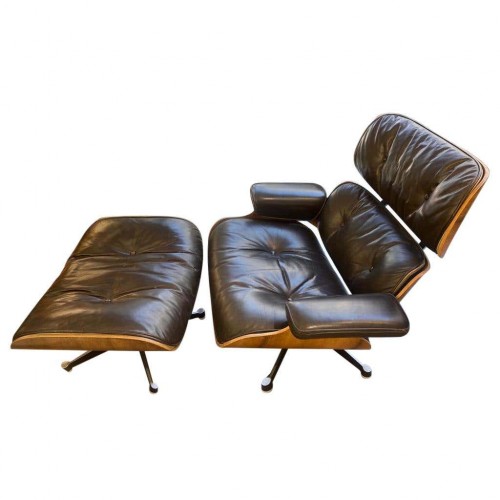 Charles et Ray Eames & Mobilier International - Lounge Chair et ottoman