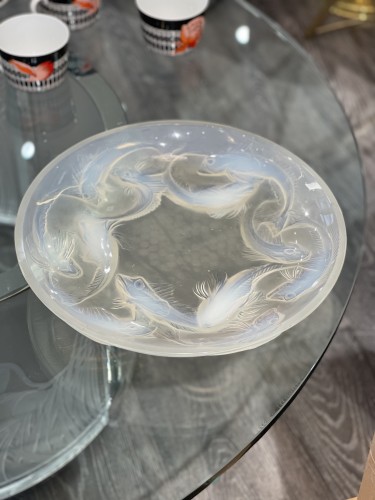 Rene Lalique - Plat Martigues - Verrerie, Cristallerie Style 