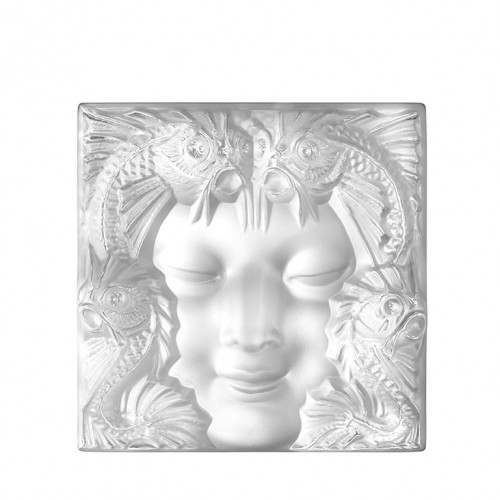 Lalique France: “Woman’s mask” Decorative motif