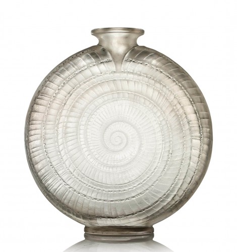 Glass & Crystal  - René Lalique - Snail Vase