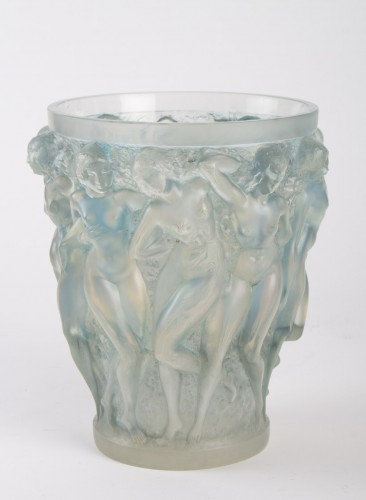 René Lalique (1860-1945)  - Vase «Bacchantes» Opalescent - Alexia Say