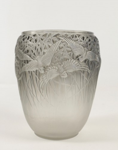 René Lalique - Vase « Aigrettes » 1931 - Alexia Say