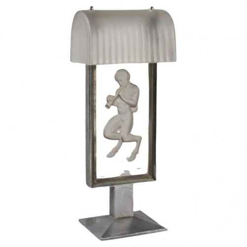 René LALIQUE - &quot;Pan&quot; lamp - 1931 - Lighting Style 