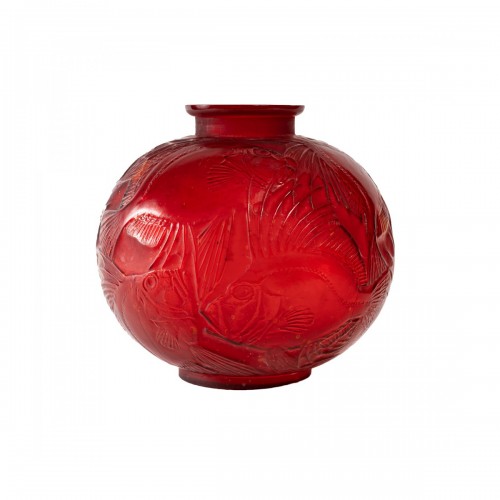 René Lalique -  "Fish" Vase