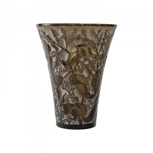 Glass & Crystal  - René Lalique -  «Sénart» Vase