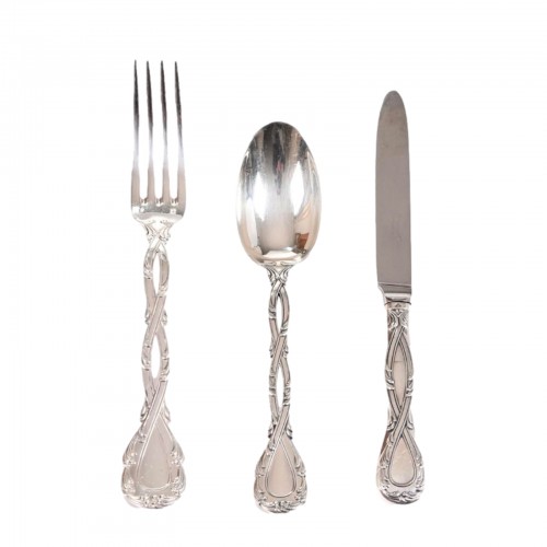 Tétard : 146-piece Sterling Silver Cutlery Set