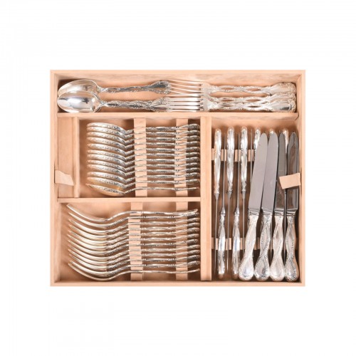Tétard : 146-piece Sterling Silver Cutlery Set - 