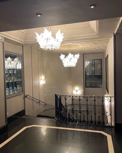 Lalique - Lustre "Champs-Elysées" - Luminaires Style 