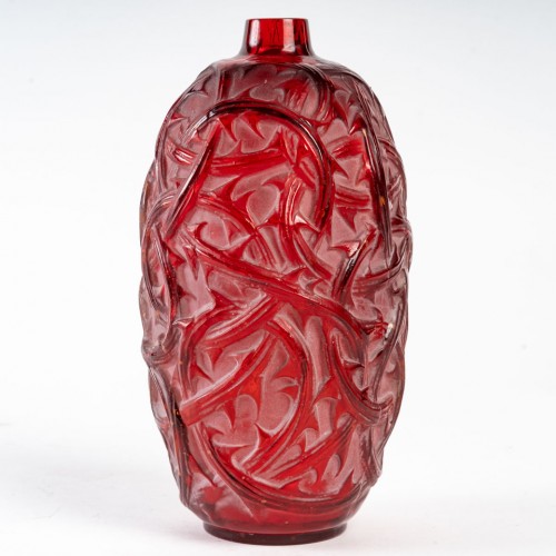 Verrerie, Cristallerie  - René Lalique 1921 - Vase « Ronce »