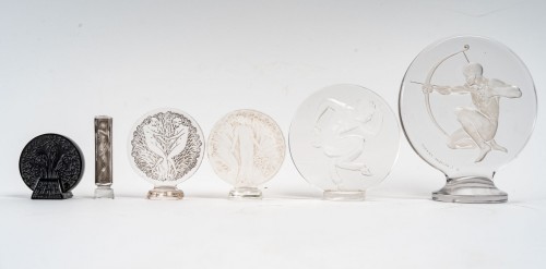 Glass & Crystal  - René Lalique  1931 - &quot;Faune&quot; stamp 