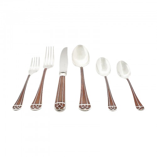 Christofle - "Talisman" Sienna cutlery set 120 pieces