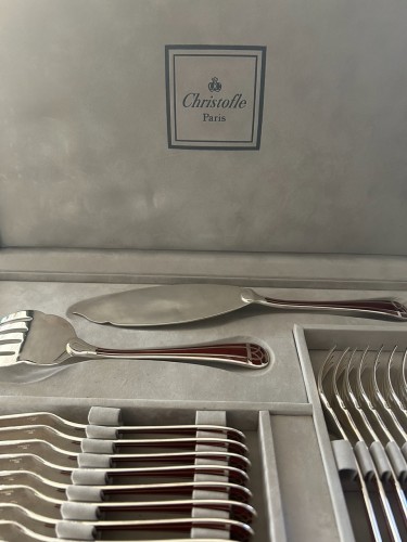 Antique Silver  - Christofle - &quot;Talisman&quot; Sienna cutlery set 120 pieces