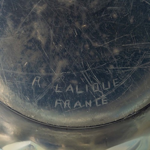 René lalique (1860-1945) - Vase "Oran" dit aussi "Gros Dahlias" - 