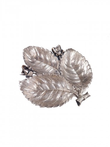 Buccellati - Coupelle feuilles en argent massif
