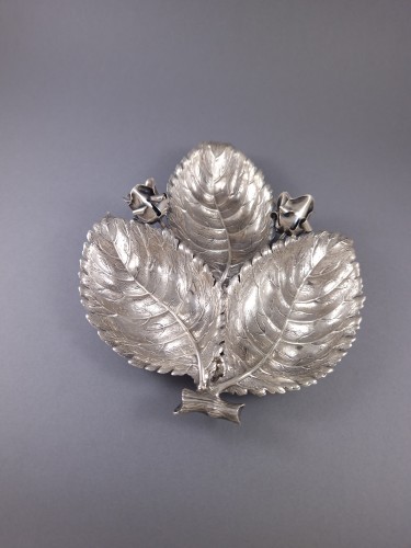 silverware & tableware  - Buccellati - Sterling Silver Leaf Bowl