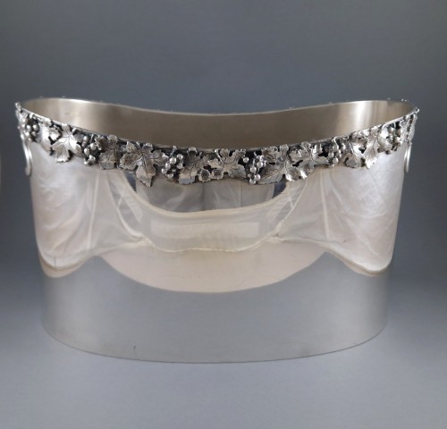 Sterling silver champagne bucket - silverware & tableware Style 