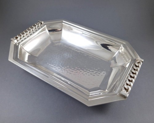 silverware & tableware  - Jean Després (1889-1980)- Silver Plate Cup
