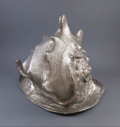 Argenterie et Arts de la table  - Buccellati - Coquillage monté en argent massif