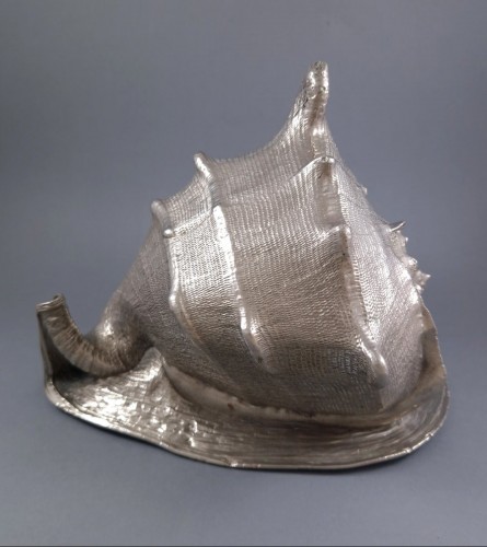 Buccellati - Coquillage monté en argent massif - Alexis Allegro