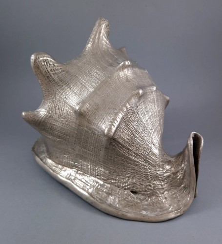 Buccellati - Coquillage monté en argent massif - 