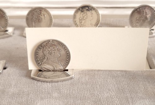 Antiquités - Hermès - 12 Sterling Silver Place Card Holders